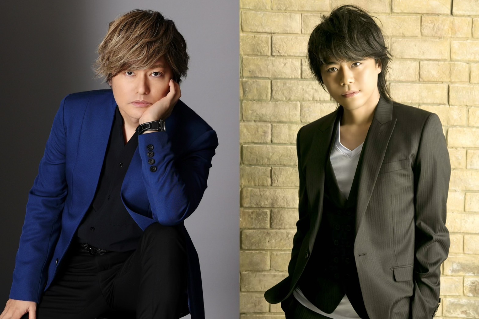 森久保慎太郎＆浪川大輔　Vステ記念のぼり 声優の森久保祥太郎さんと浪川大輔さんが40周年アンバサダーに就任